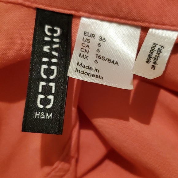 HM | Watermelon Pink Sleeveless Work Top / Shirt - Picture 4 of 4